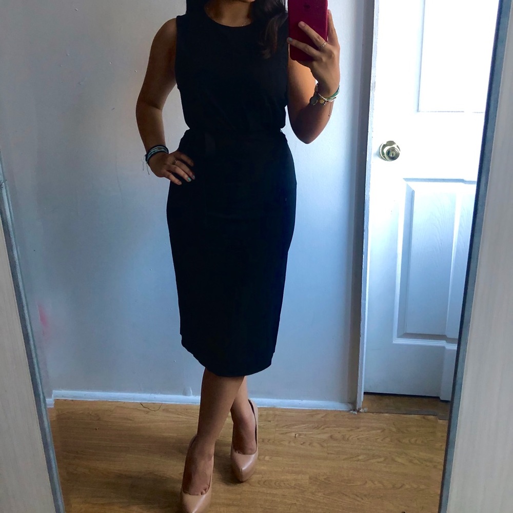 DKNY midi dress